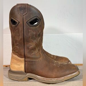 Double H Men’s Western Work Boots DH5387 Size 10.5 D Phantom Rider EH Soft Toe
